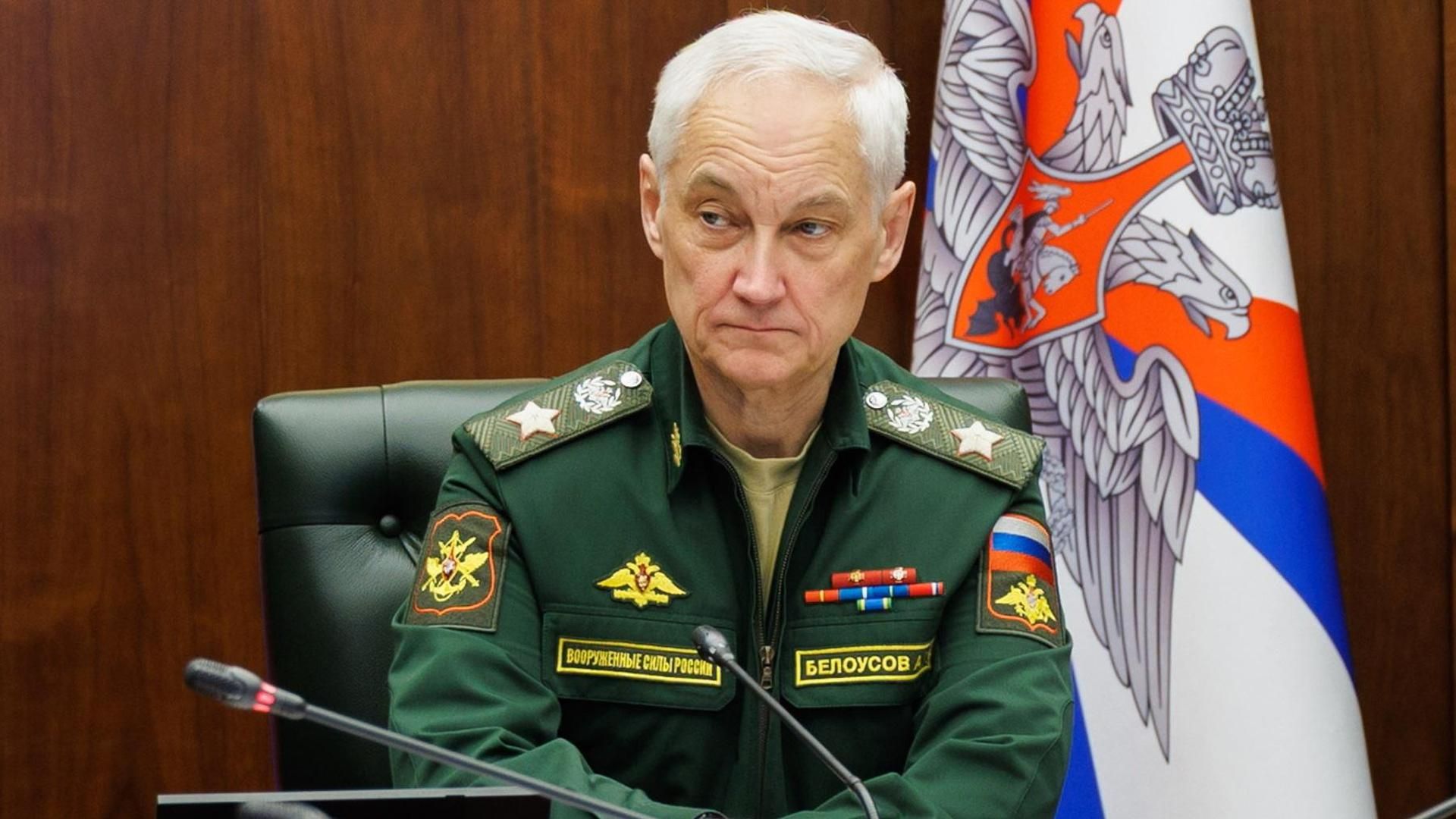 RUSSIA, MOSCOW - AUGUST 26, 2025: Russia's Defence Minister Andrei Belousov holds a meeting on preparedness of the Russian Defence Ministry's facilities for the 2025/2026 heating season. Vadim Savitsky/Russian Defence Ministry Press Office/TASS