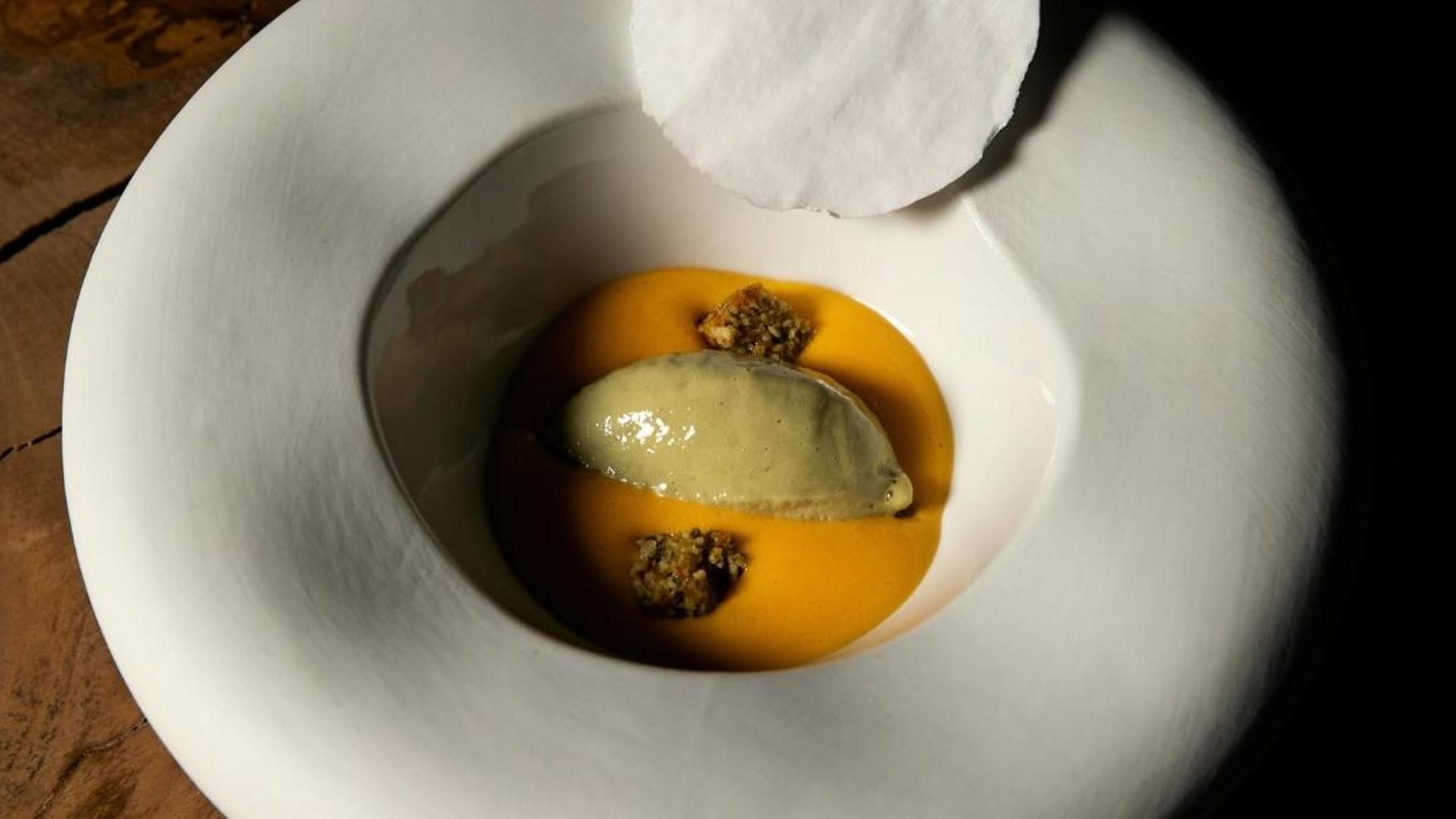 Uno de los platos del menú