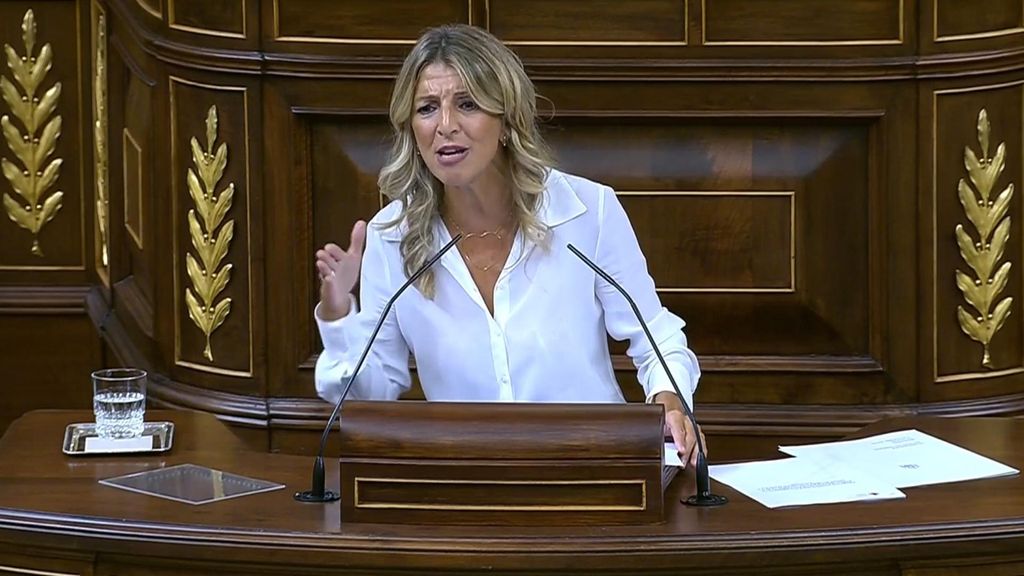 Yolanda Díaz ataca a Junts tras fracasar en la reducción de jornada: "Representan a la patronal española reaccionaria"