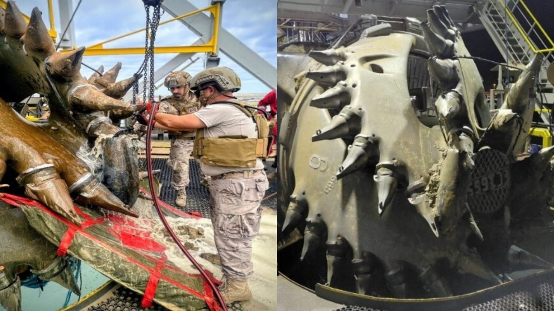 Bomba en el Puerto de Valencia