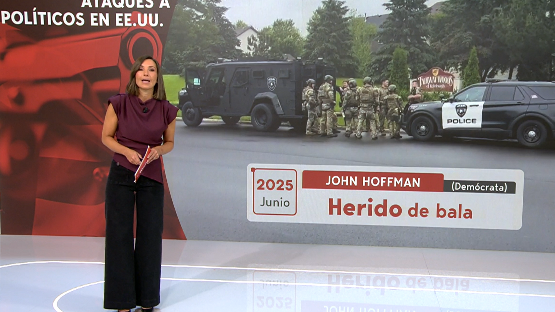 Desde Melissa Hortman hasta John Hoffman: los ataques a políticos en Estados Unidos