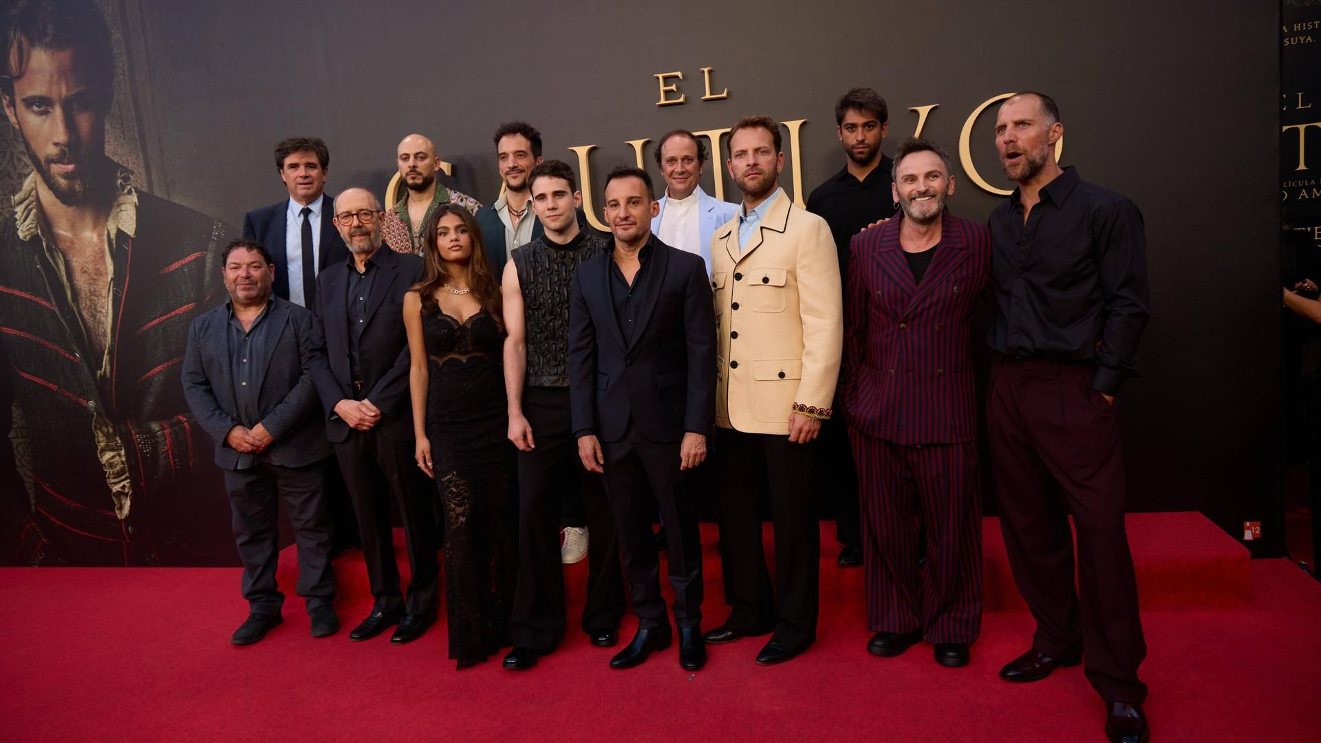 El equipo al completo de 'El cautivo' en la premier
