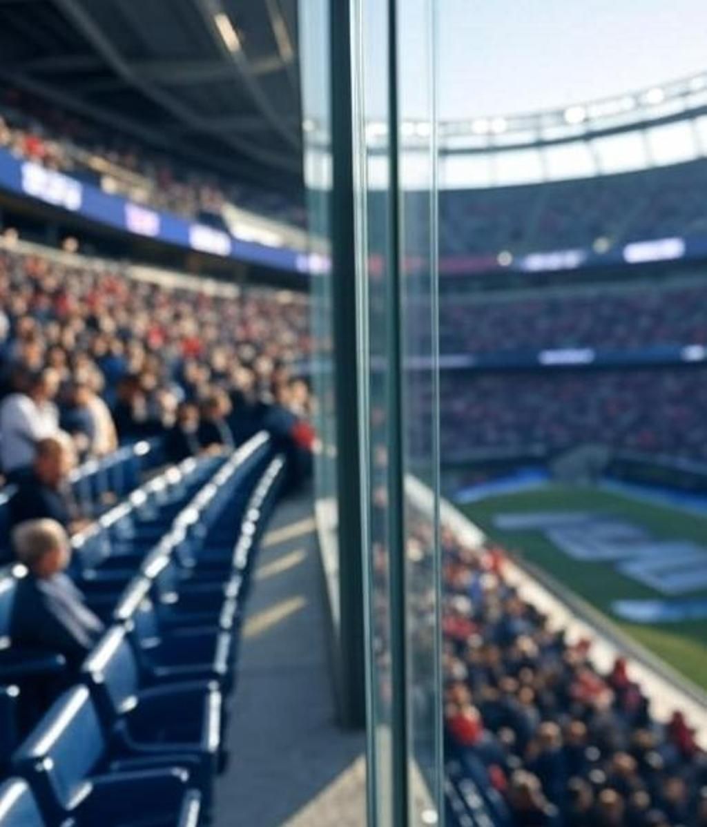 Imagen de archivo de un vidrio de seguridad