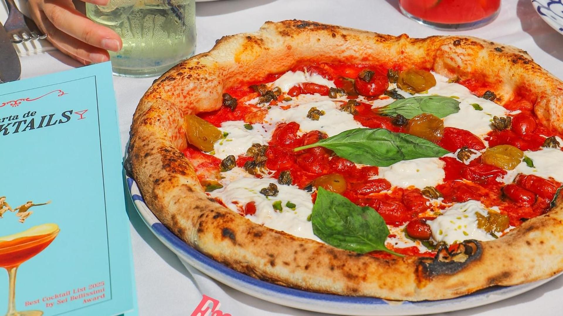 Pizza de la pizzeria Baldoria