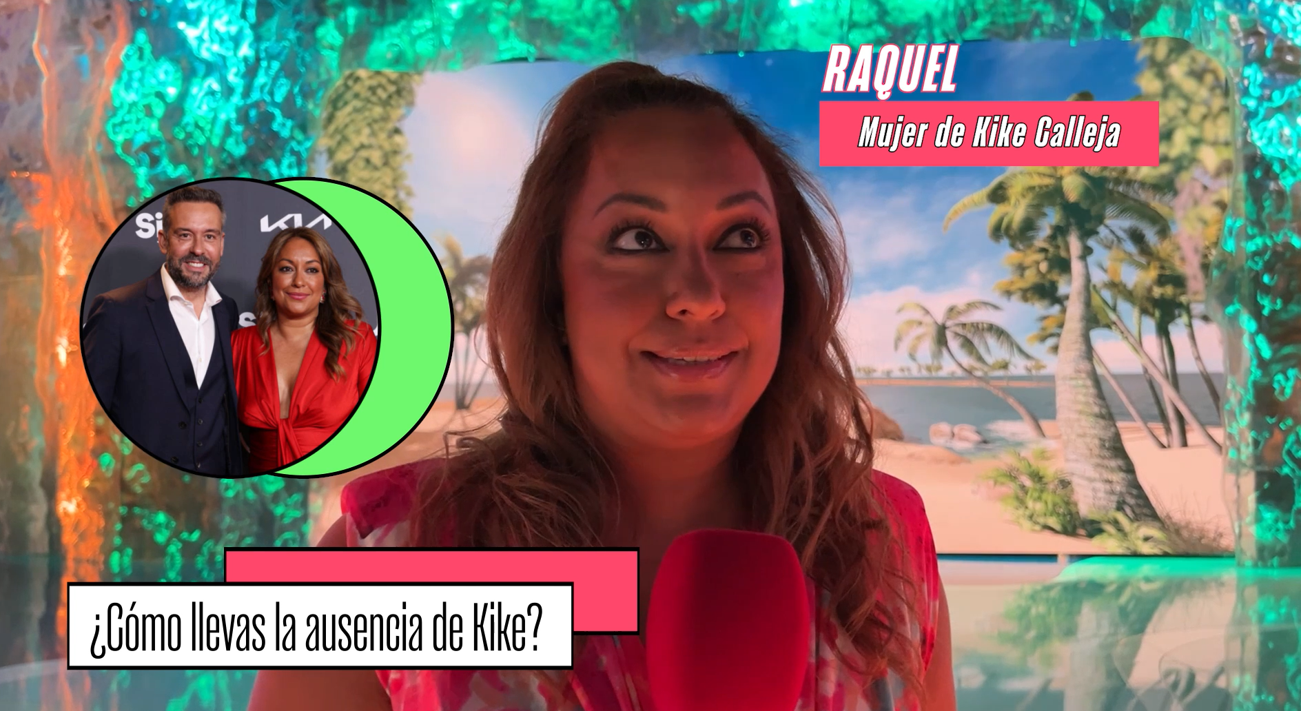 Raquel Abad, mujer de Kike Calleja, cuenta cómo lleva su ausencia: "Llena tanto la casa que cuando no está..."