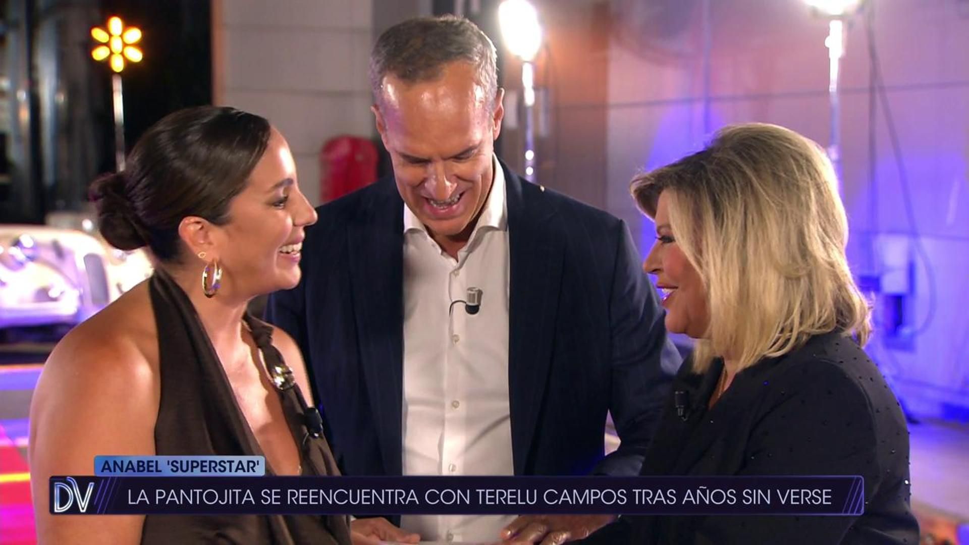 Anabel Pantoja se reencuentra con Terelu en su vuelta a Mediaset