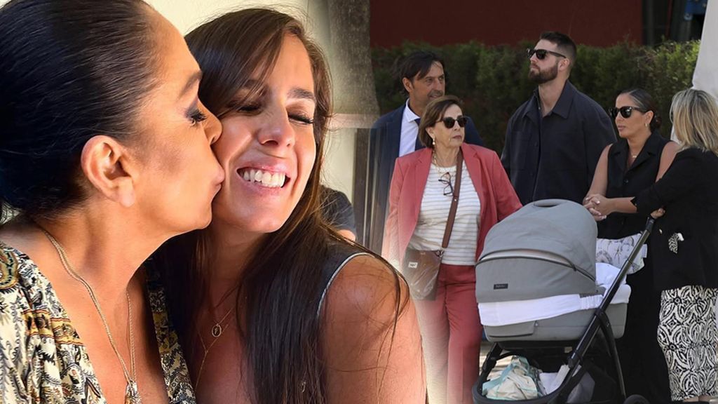 Anabel Pantoja y su familia