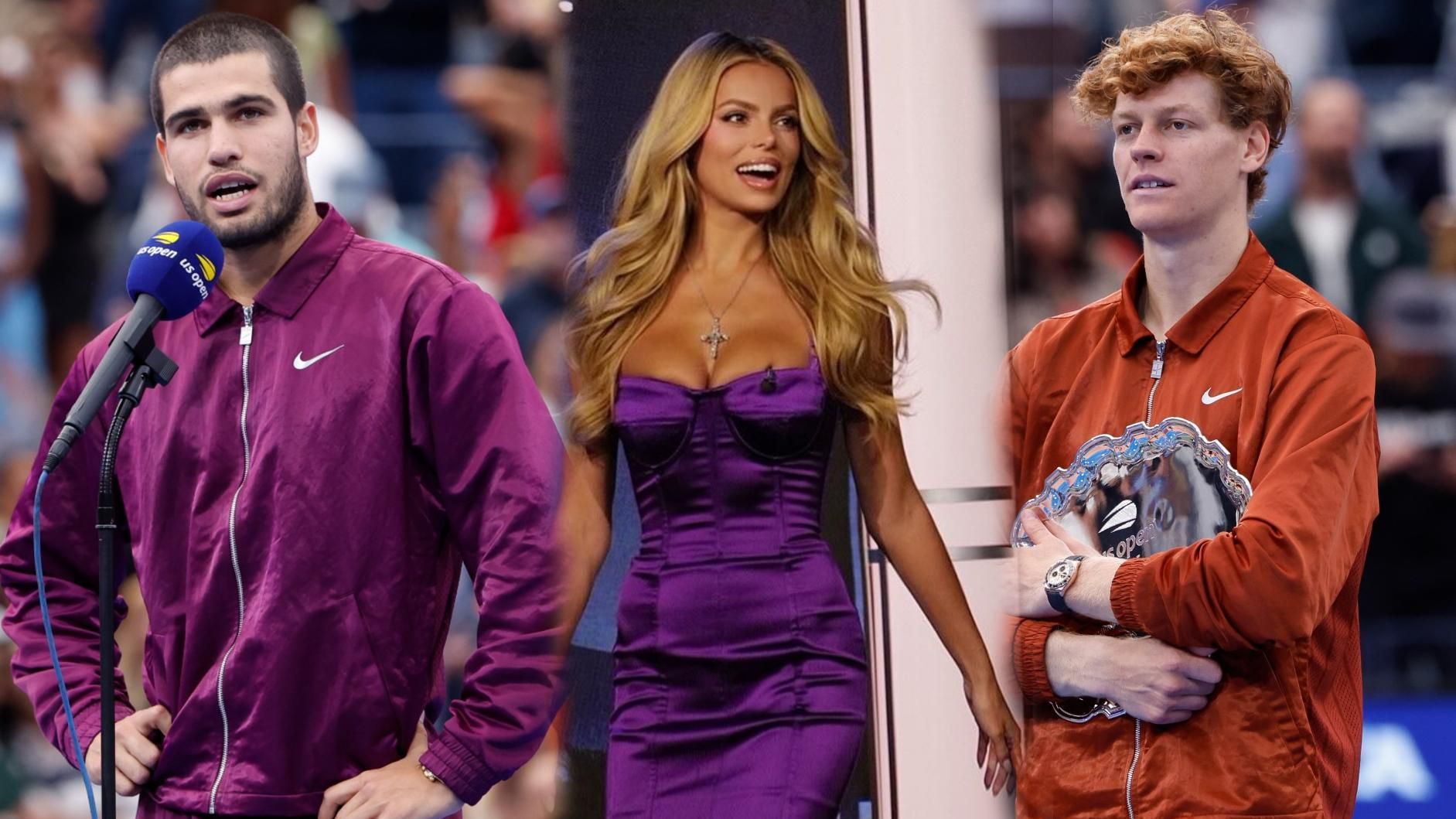 Brooks Nader estaría saliendo son Jannik Sinner antes de su romance con Carlos Alcaraz durante el US Open