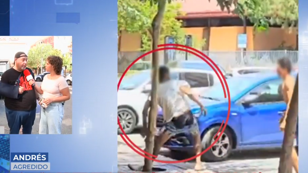 El comerciante agredido por un 'gorrilla' tras proteger en Murcia : "Yo pensaba que me iba a matar"