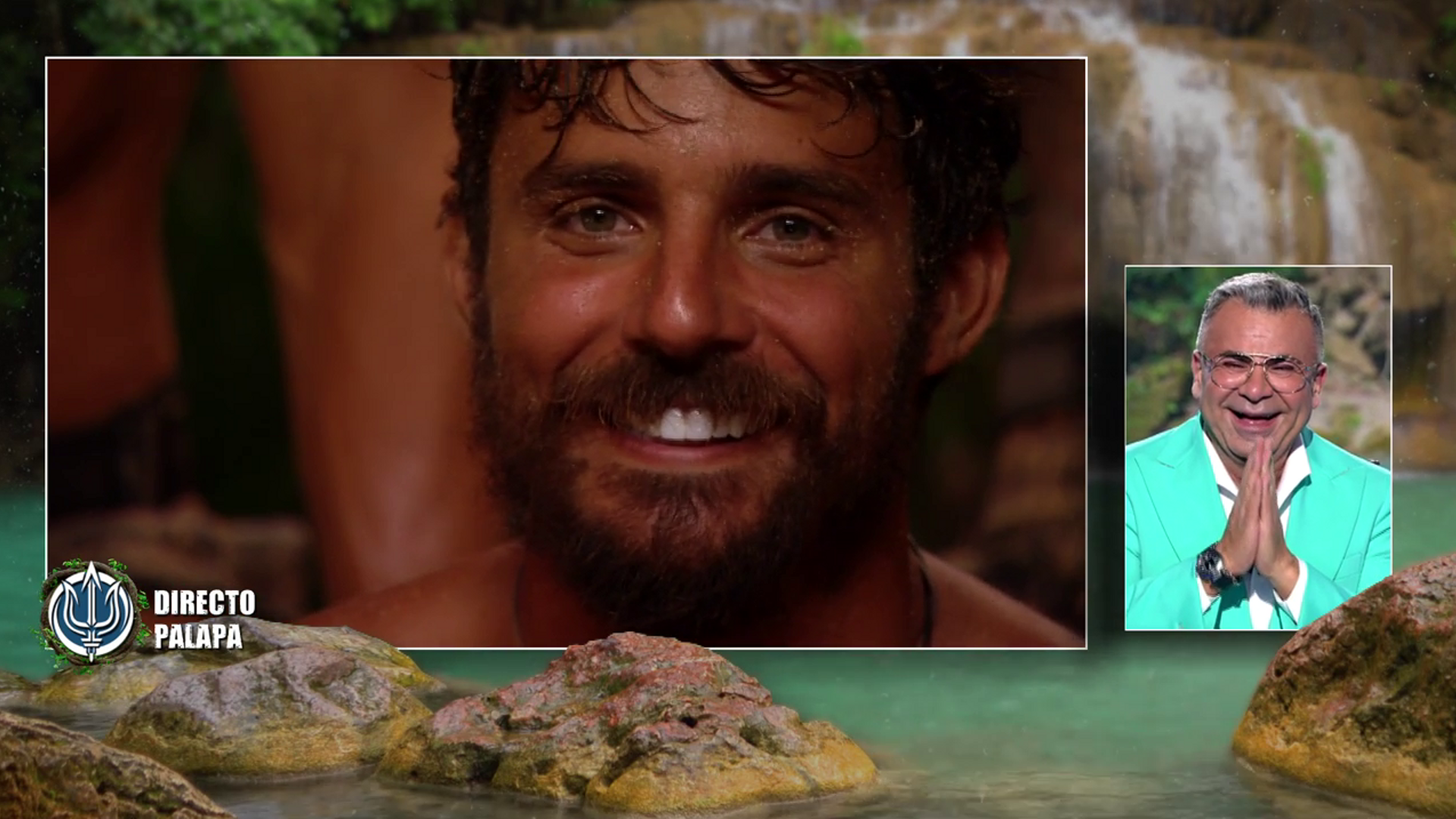 El divertido momento de Jorge Javier Vázquez y Manuel González bromeando sobre su altura: "Tú tampoco eres Michael Jordan"