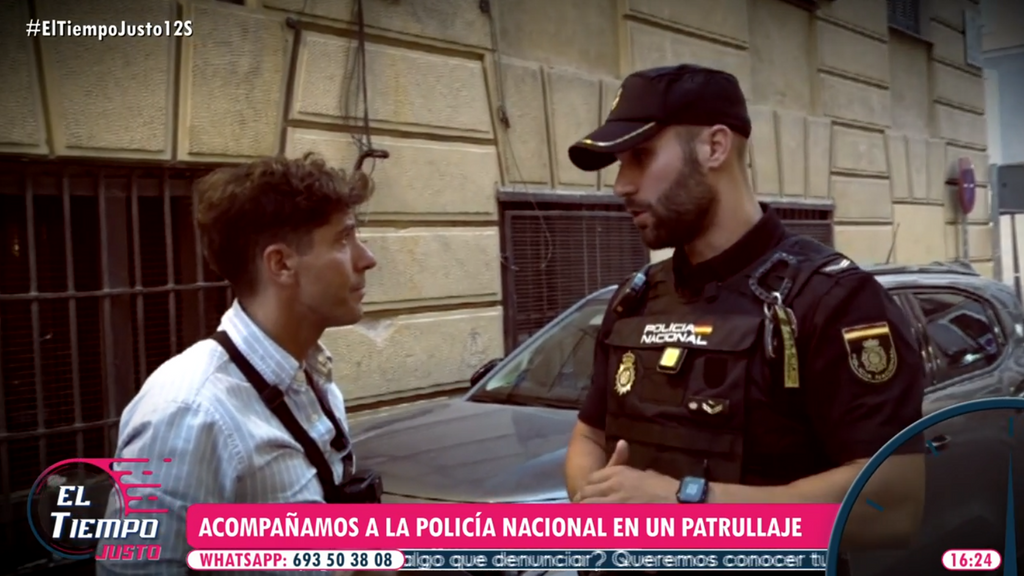 'El tiempo justo' se adentra en un patrullaje de la Policía Nacional y presencia un altercado en el barrio de Lavapiés El tiempo justo 2025 Top Vídeos 30