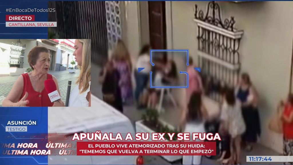 Testigo del apuñalamiento de un hombre a su expareja en Cantanilla: "Gritaba '¡socorro, que me mata!"