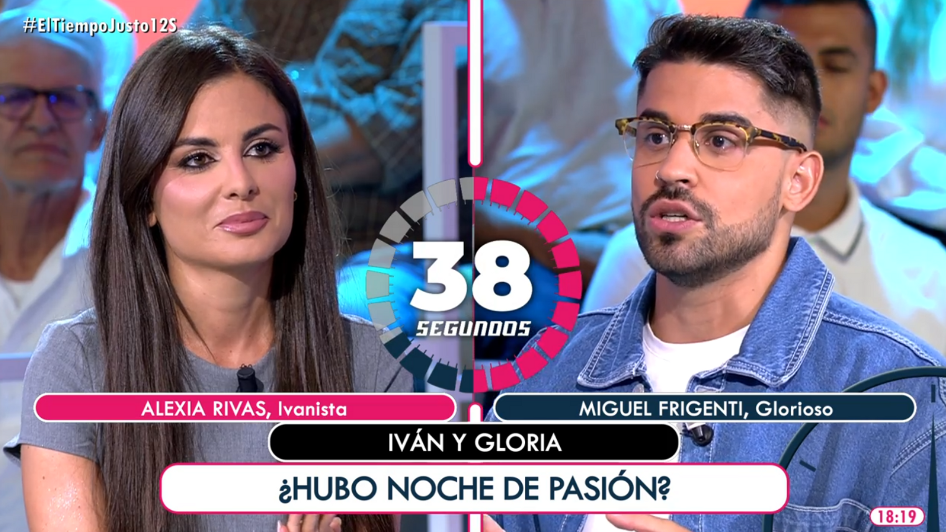 ¿Hubo una noche de amor entre Iván y Gloria Camila?: Alexia y Frigenti realizan un careo en 'El tiempo justo'