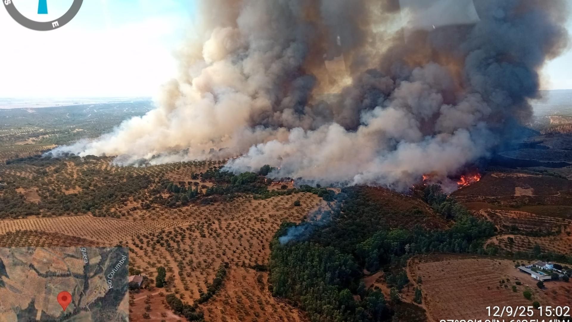 Incendio Huelva