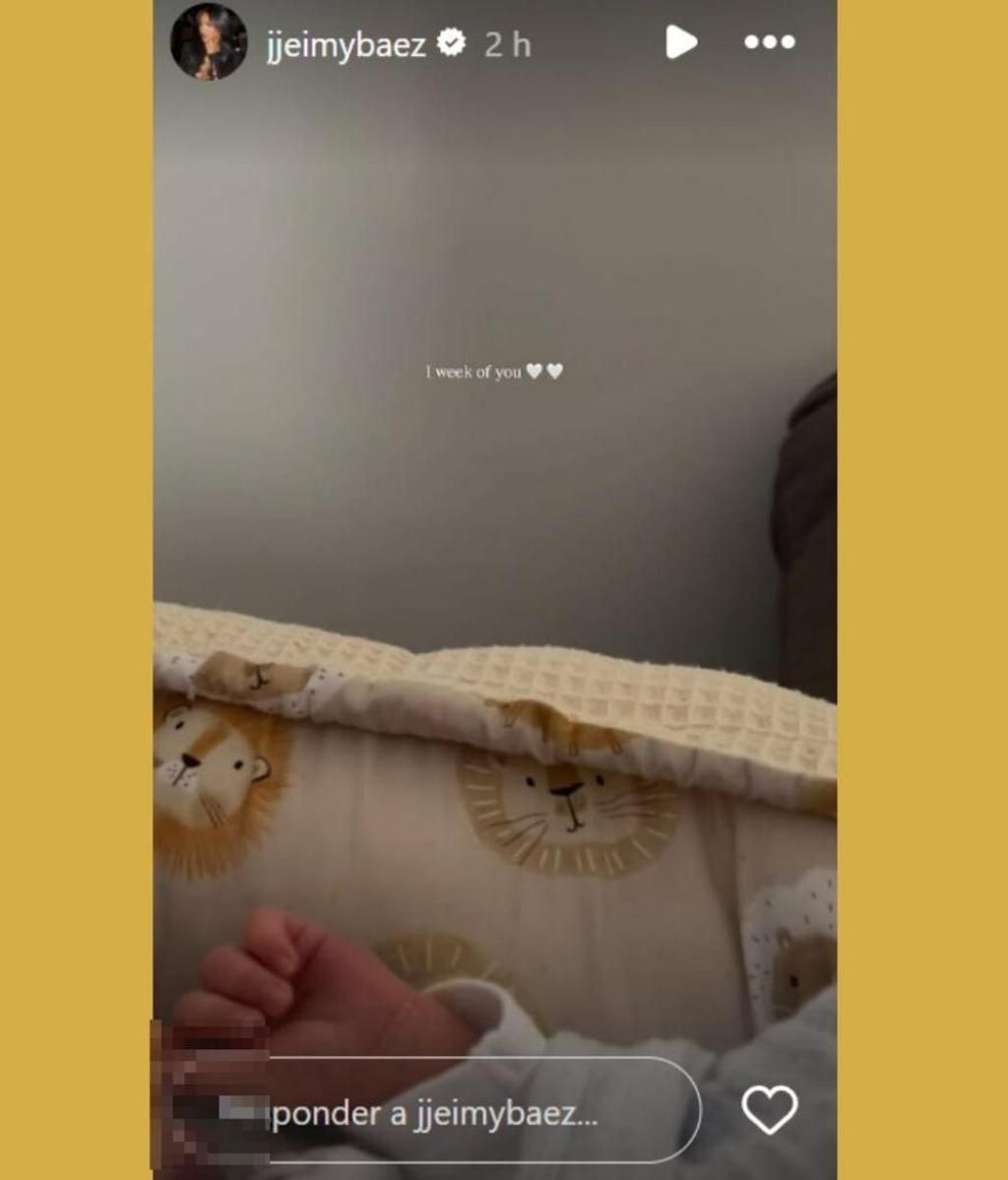 Jeimy Báez comparte una foto de su hijo en común con Yulen Pereira