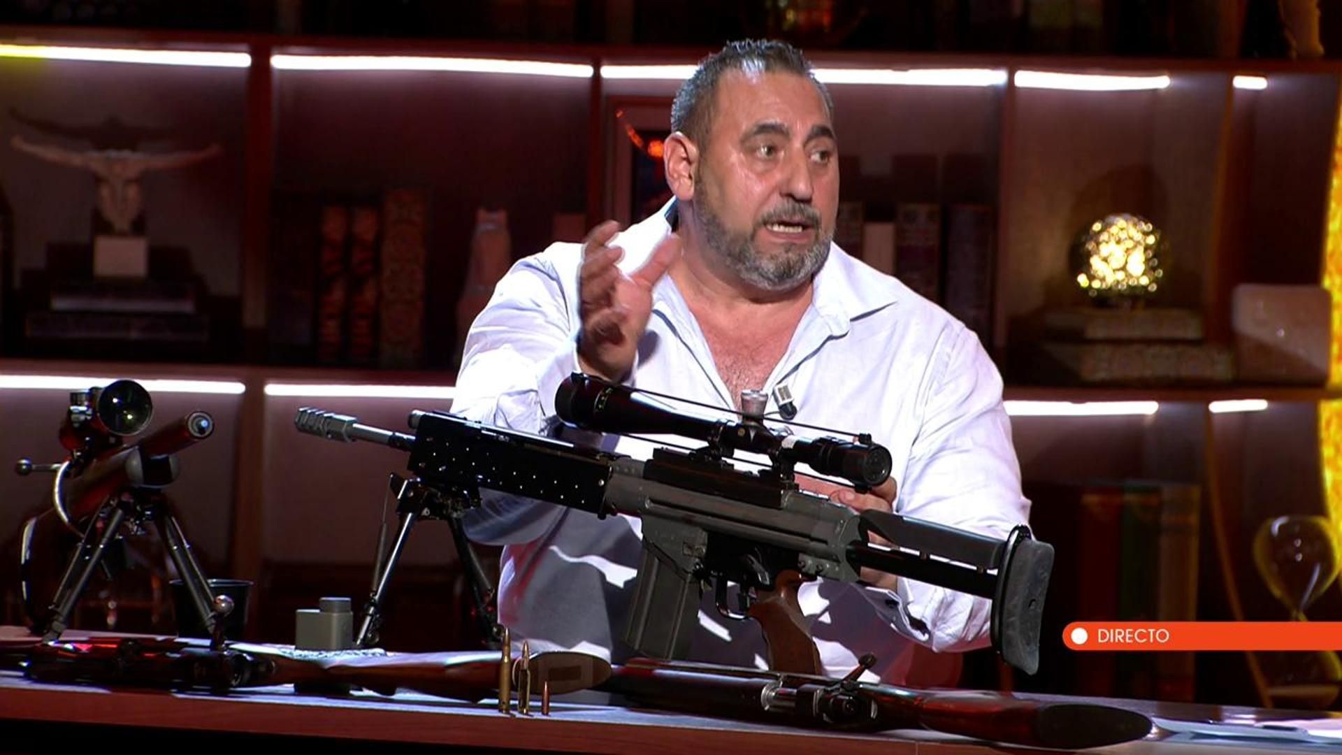 José Jiménez Planells, instructor y experto en armas ligeras, en 'Horizonte'