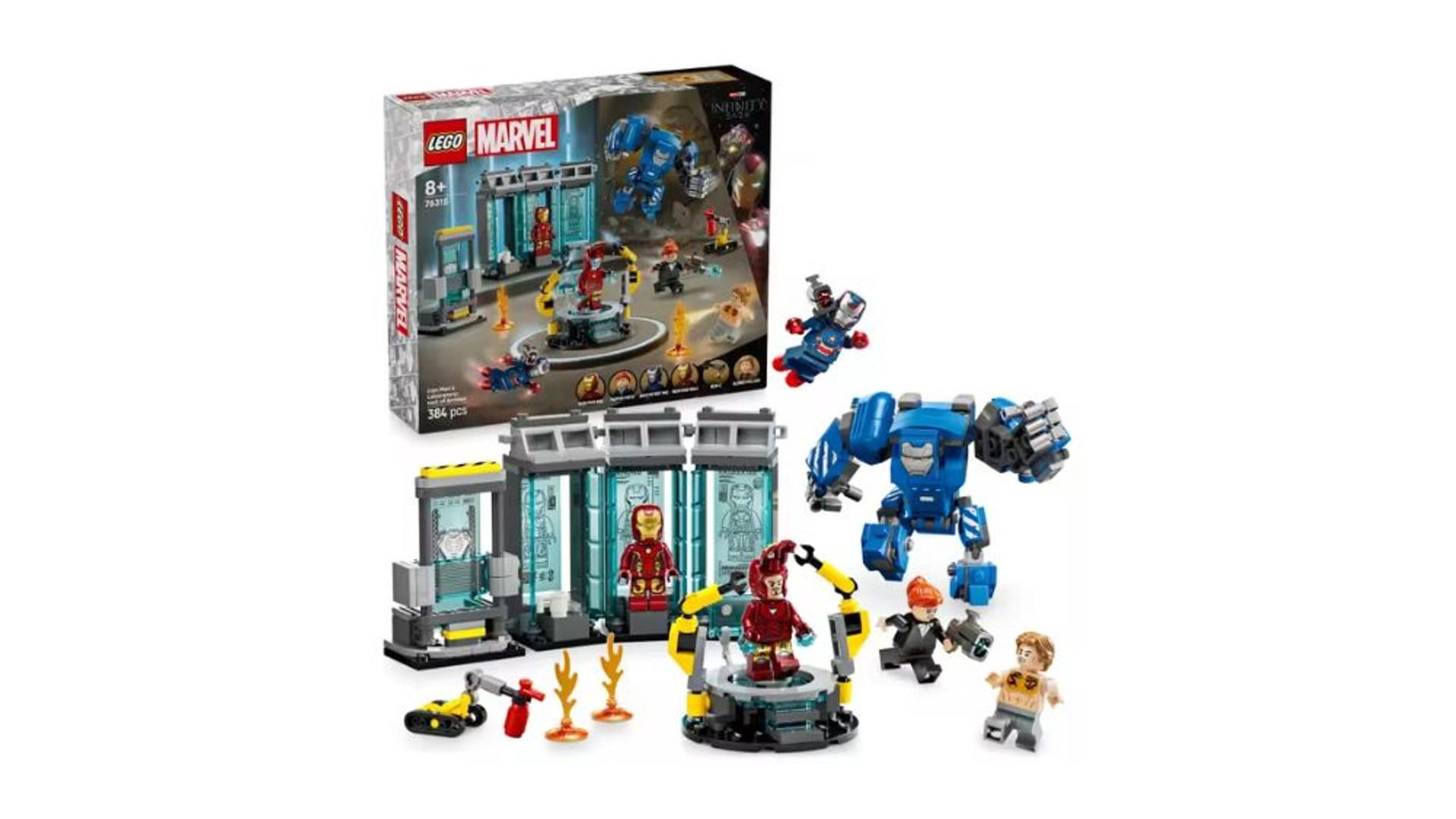 LEGO Marvel Laboratorio de Iron Man