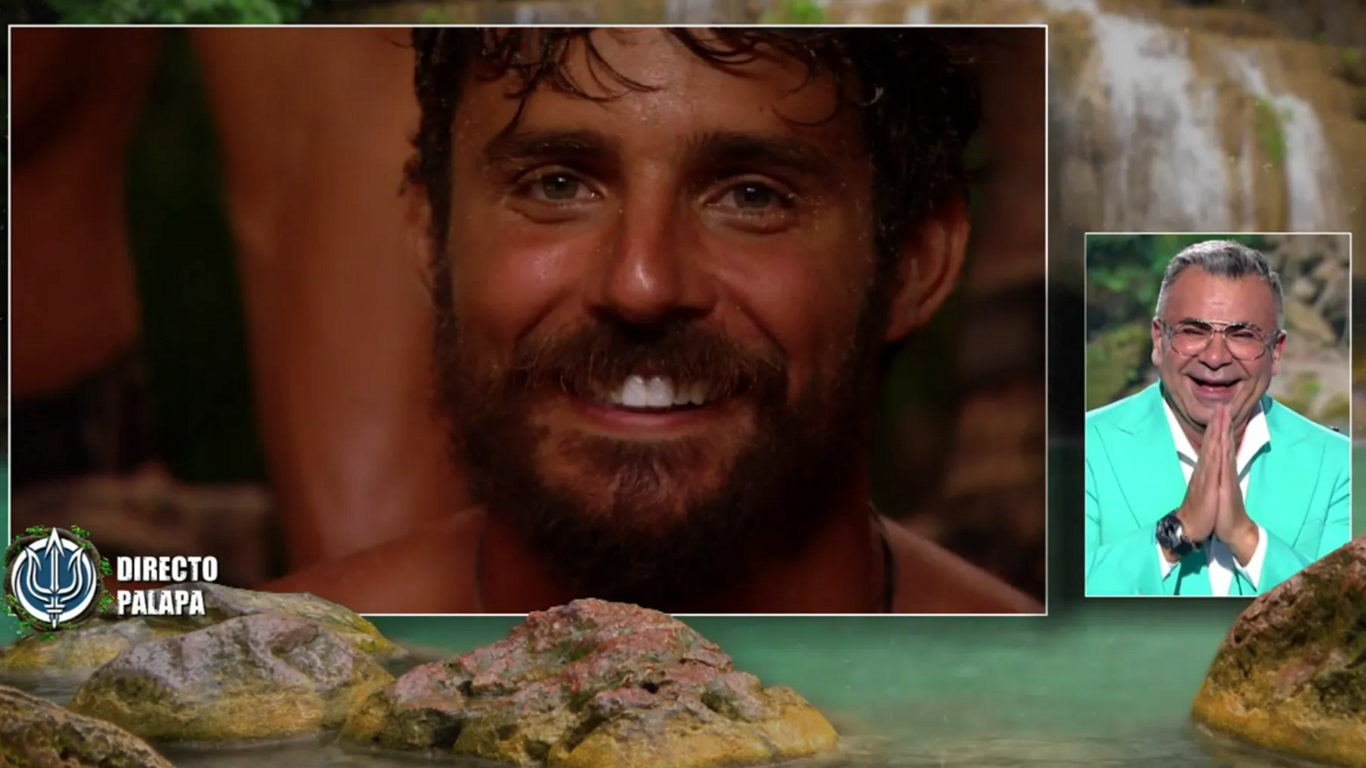 Manuel González y Jorge Javier Vázquez bromean con la altura