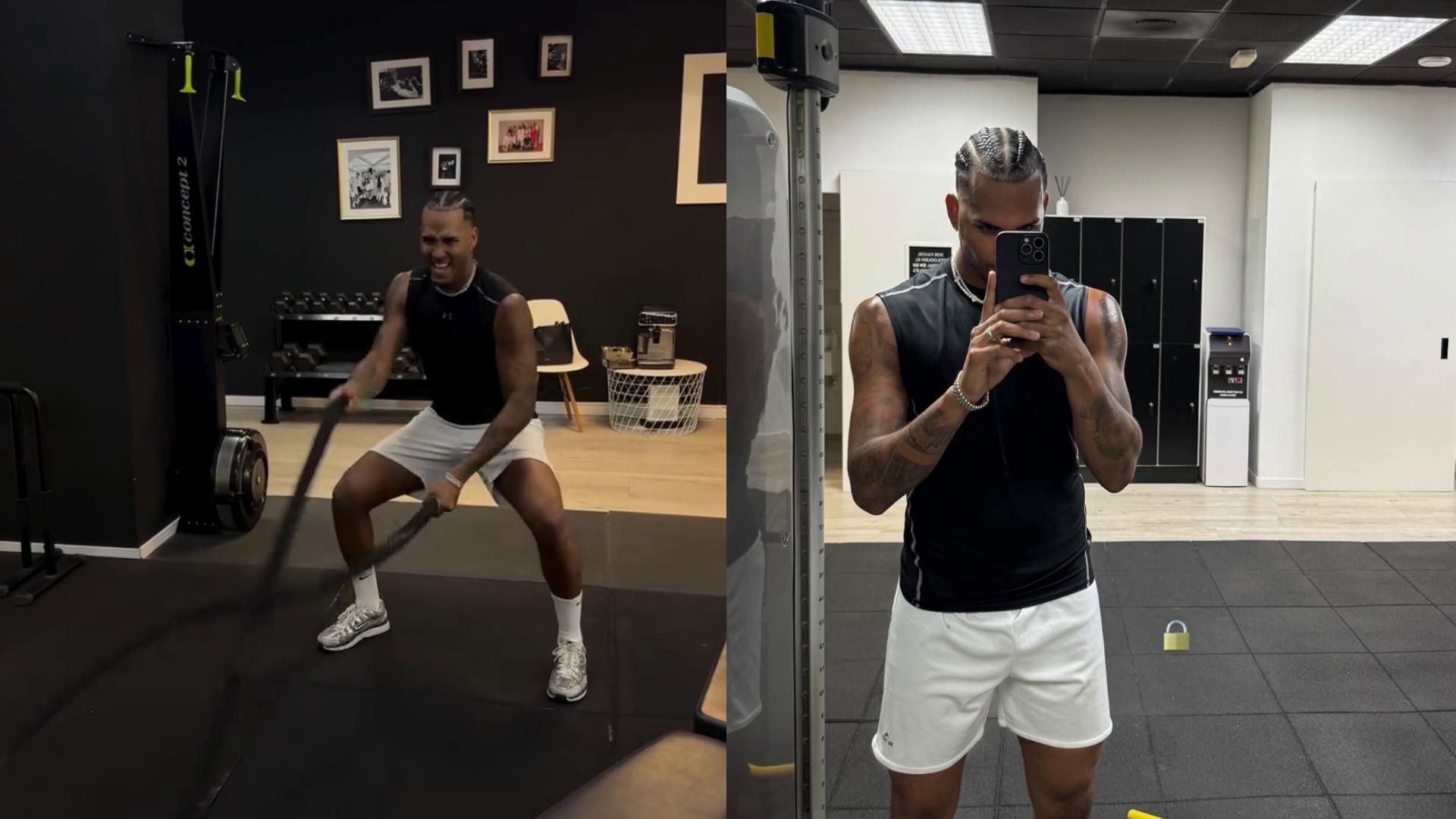 Primeras imágenes de Yulen Pereira tras convertirse en padre