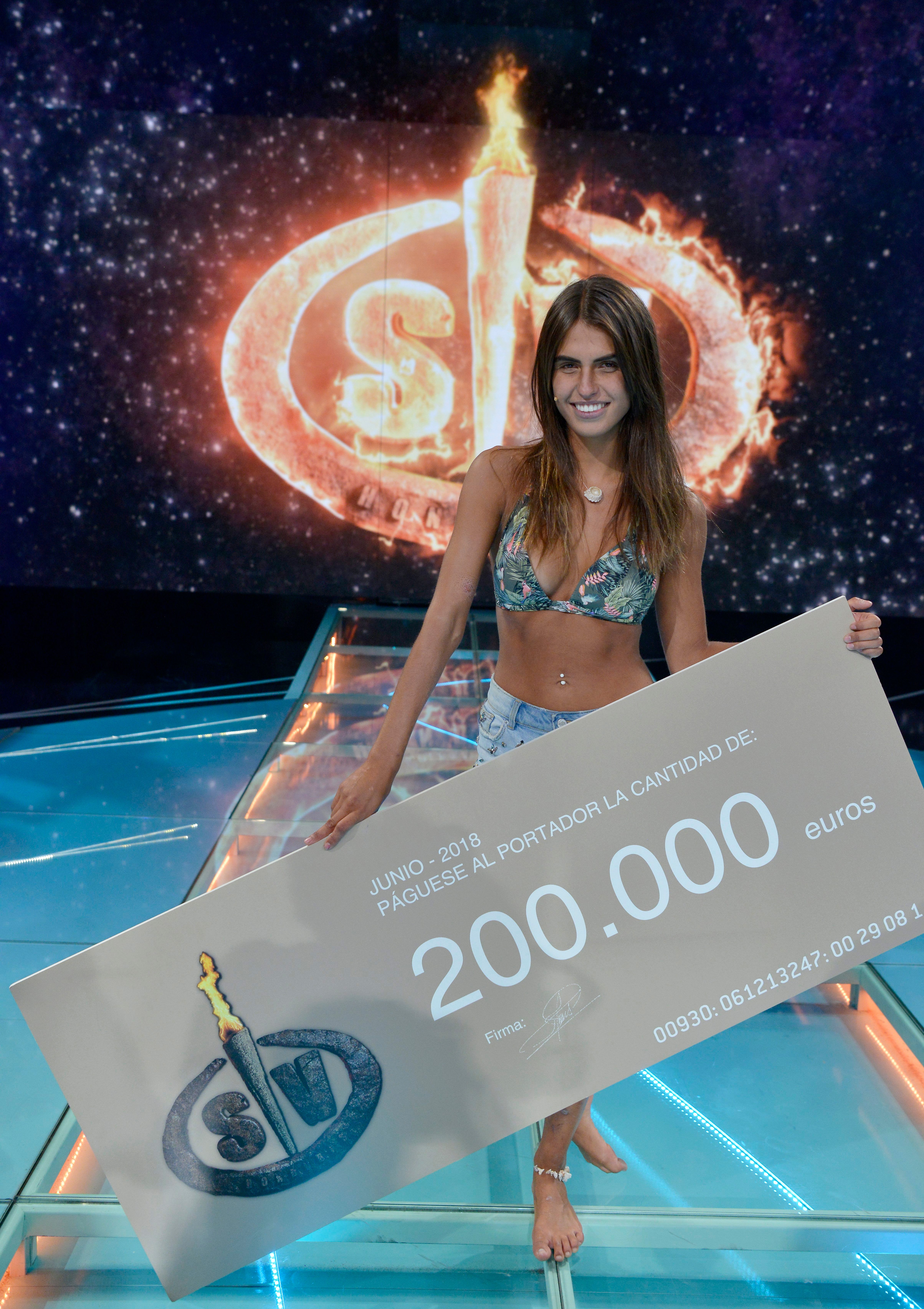 Sofía ganó Supervivientes en 2018