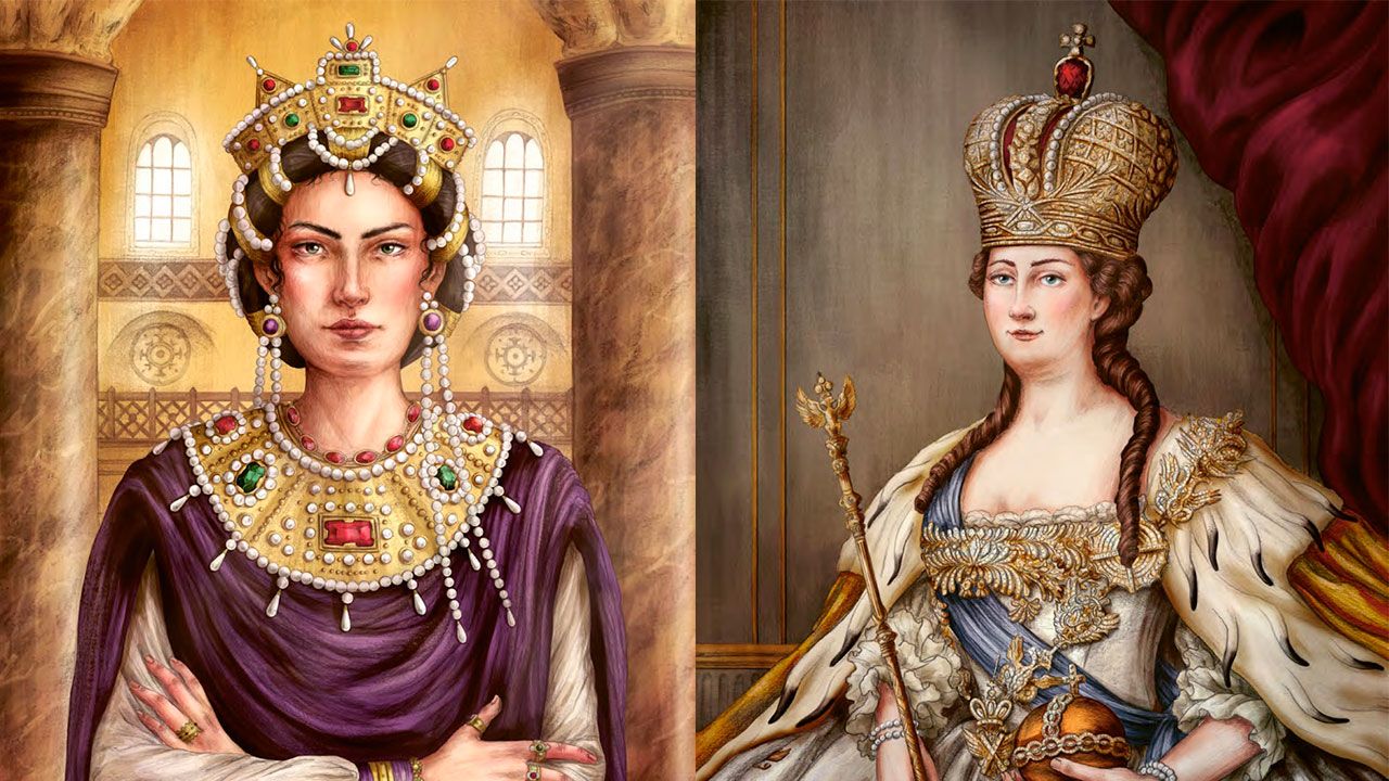 Teodora y Catalina la Grande