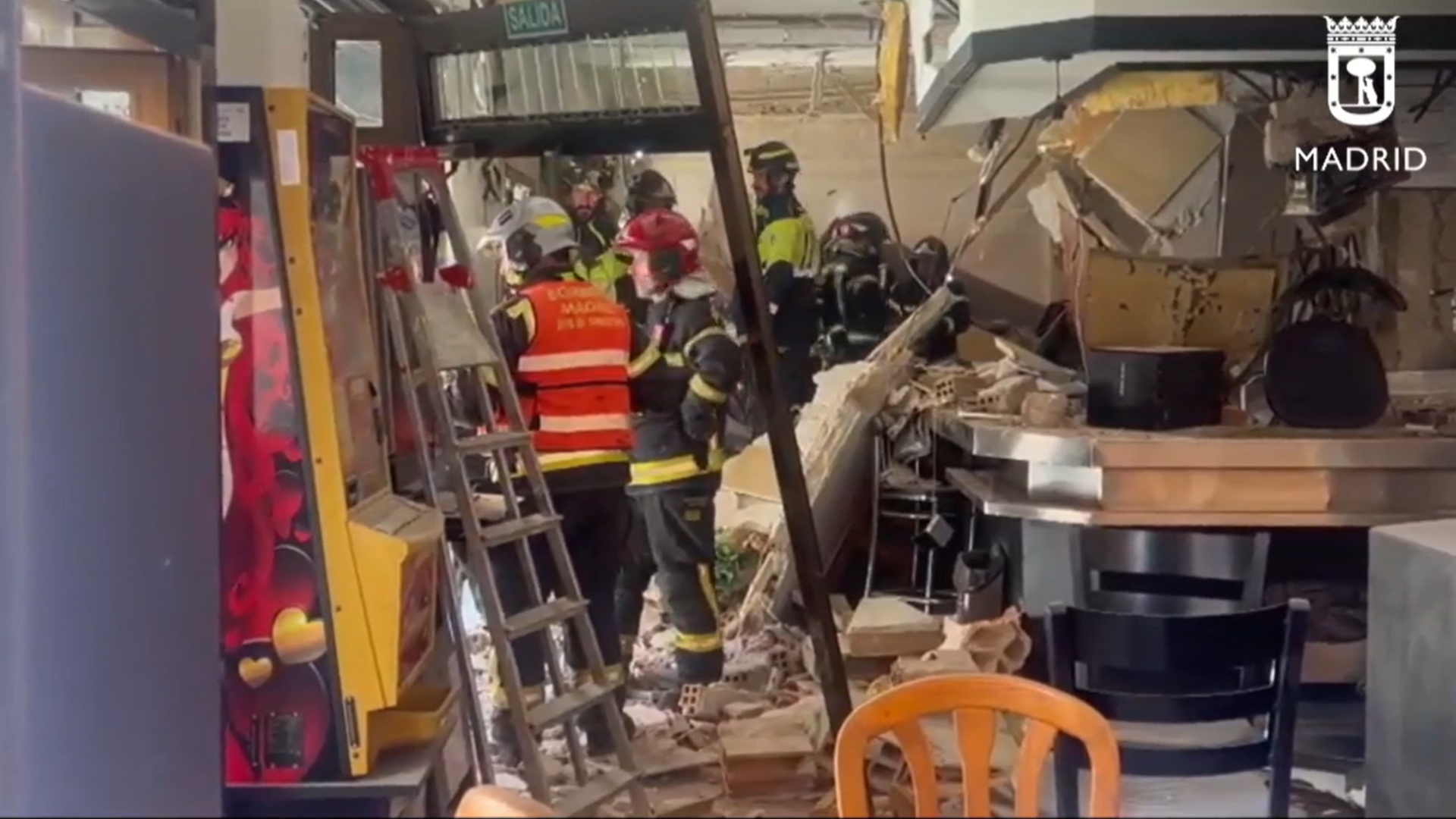 21 heridos en la explosión en Vallecas