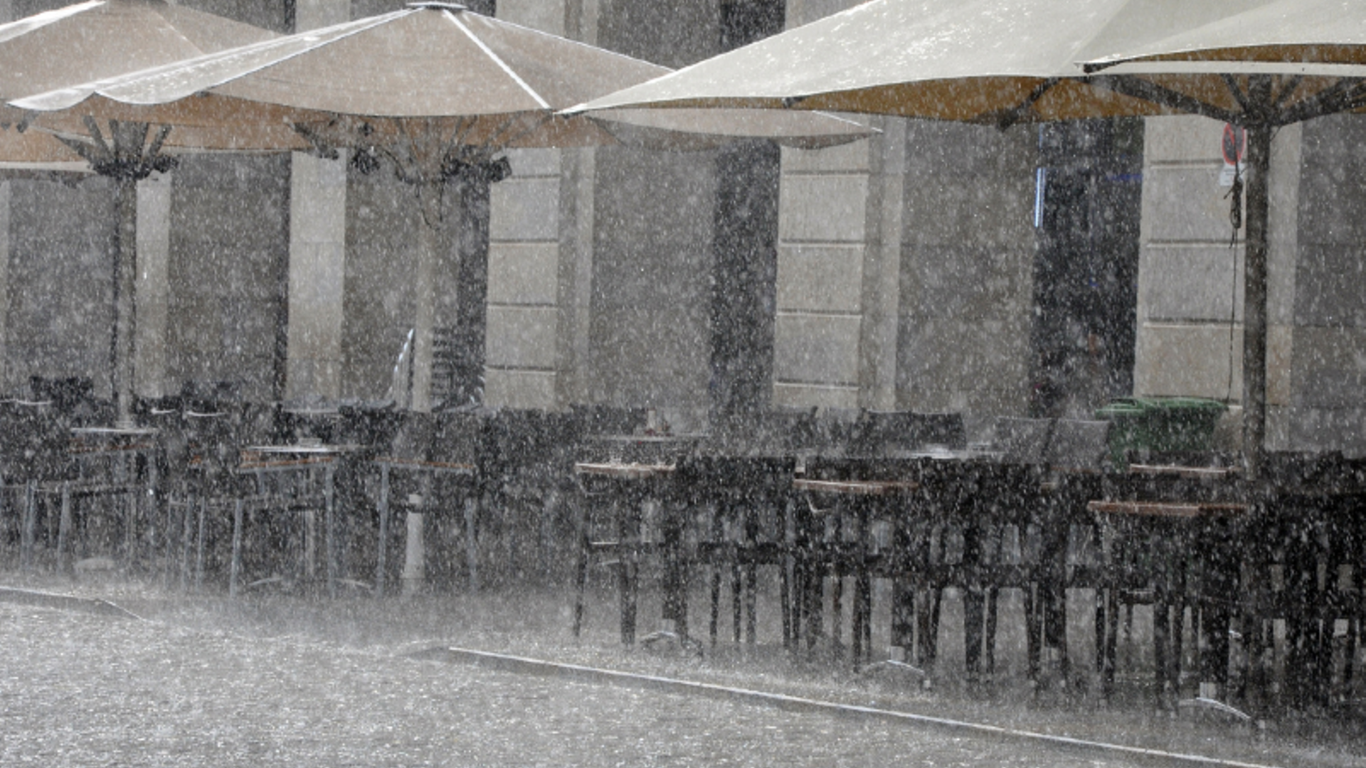 Las fuertes tormentas dejan un "valor inédito" en La Quar, Barcelona: 7,8 litros en un minuto
