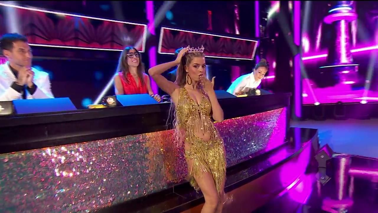 Nerea Rodríguez supera un contratiempo durante su actuación en 'Bailando con las estrellas': ''Lo has resuelto muy bien''