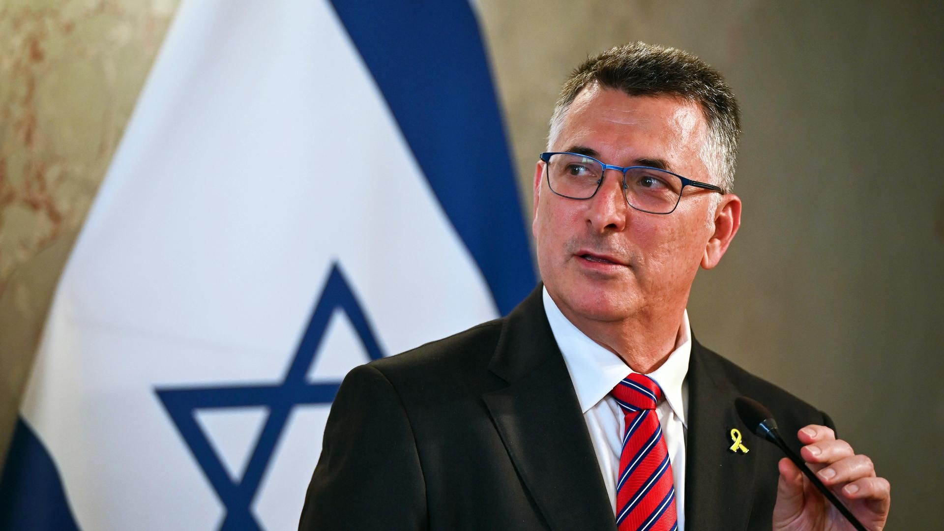 El ministro de Asuntos Exteriores de Israel, Gideon Saar