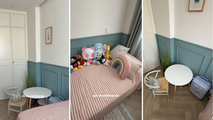 La habitación de su hijo Martín destila buen gusto