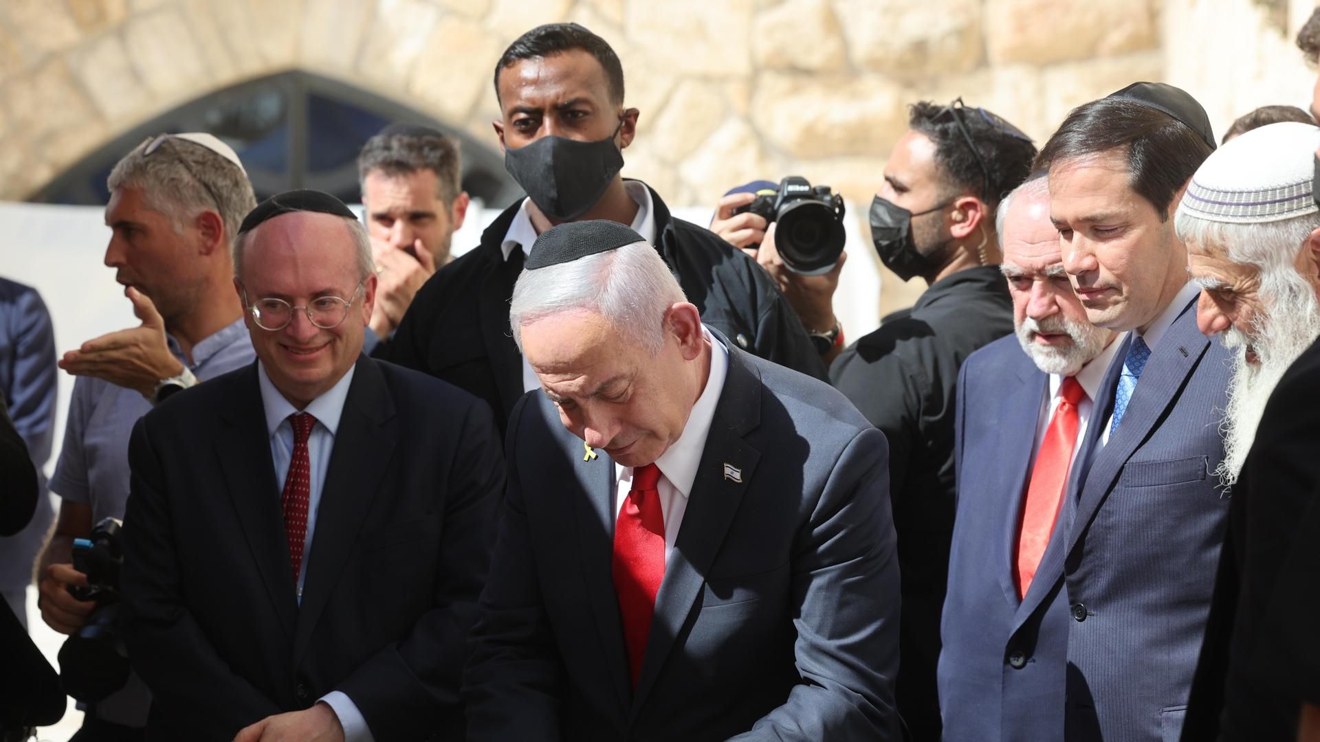 Netanyahu dice que la visita de Rubio subraya la "fortaleza" de los lazos entre Israel y EEUU