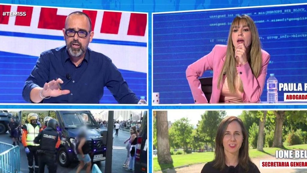 Tensión entre Ione Belarra y Paula Fraga en 'Todo es mentira' tras decir que las mujeres trans "no son mujeres": "¡Denúnciame!"