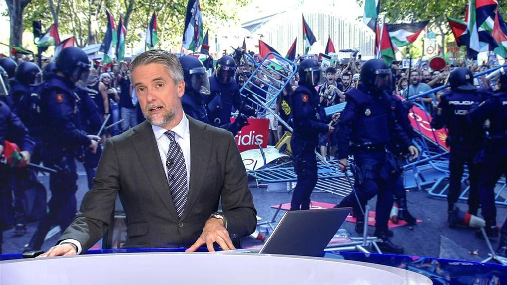 El análisis de Carlos Franganillo sobre las protestas contra Israel en la Vuelta: "El Gobierno tenía la responsabilidad de garantizar la seguridad"