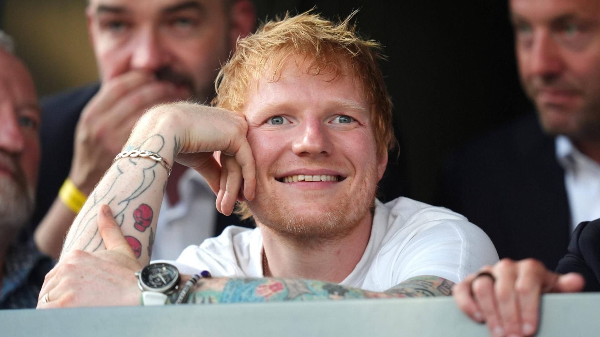 El cantante Ed Sheeran