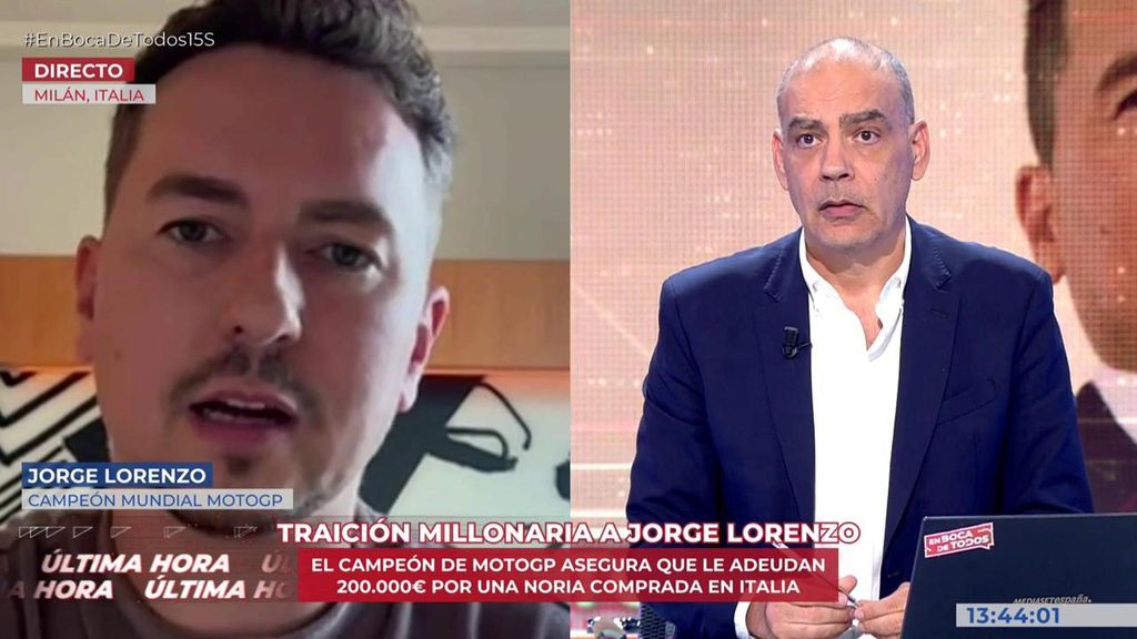 Jorge Lorenzo explica por qué se compró una noria: “La gente se reía”