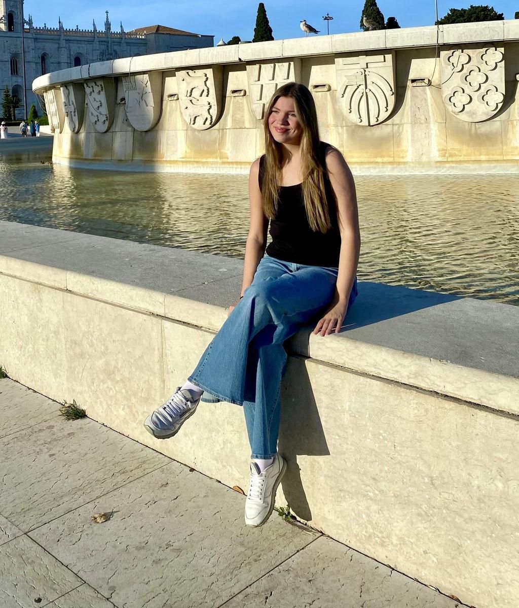 La infanta Sofía en Lisboa