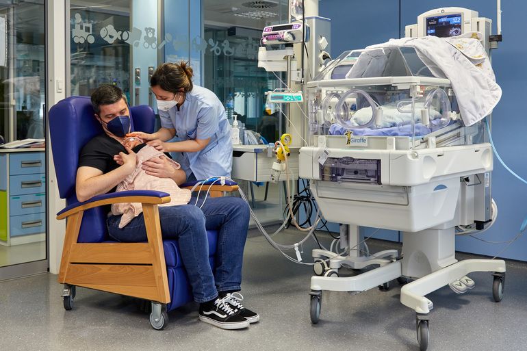 Los bebés prematuros de menos de un año son uno de los grupos de riesgo