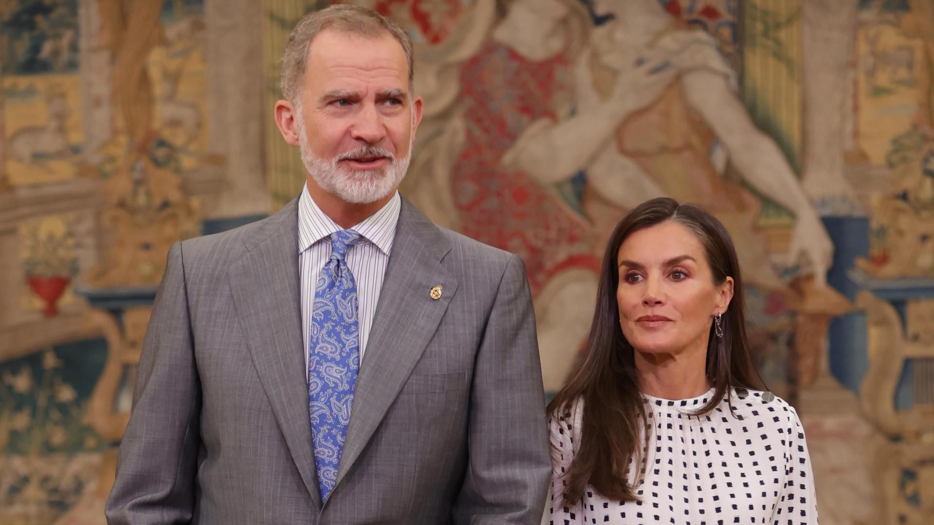 Los reyes Felipe y Letizia