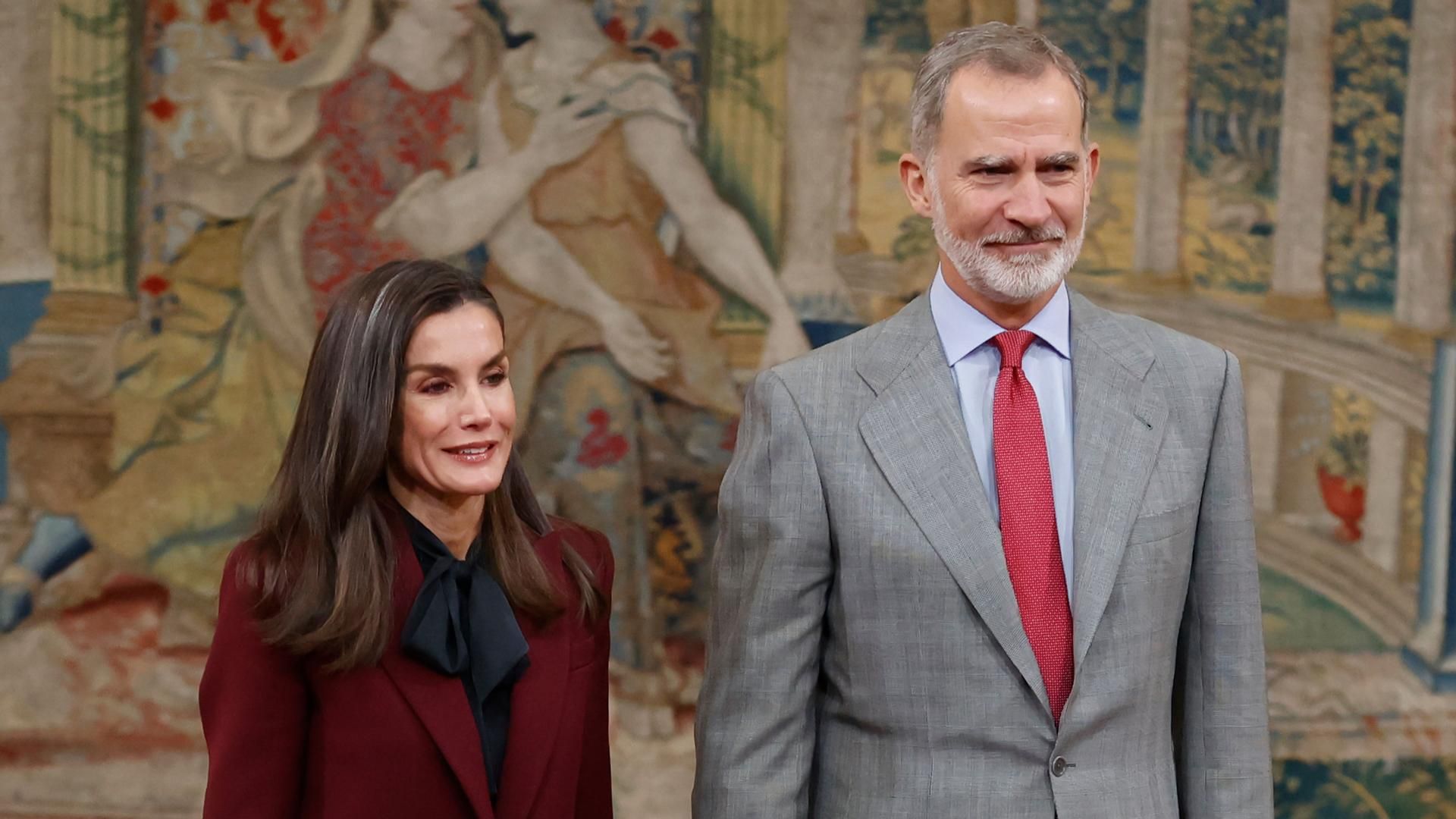 Los reyes Felipe y Letizia
