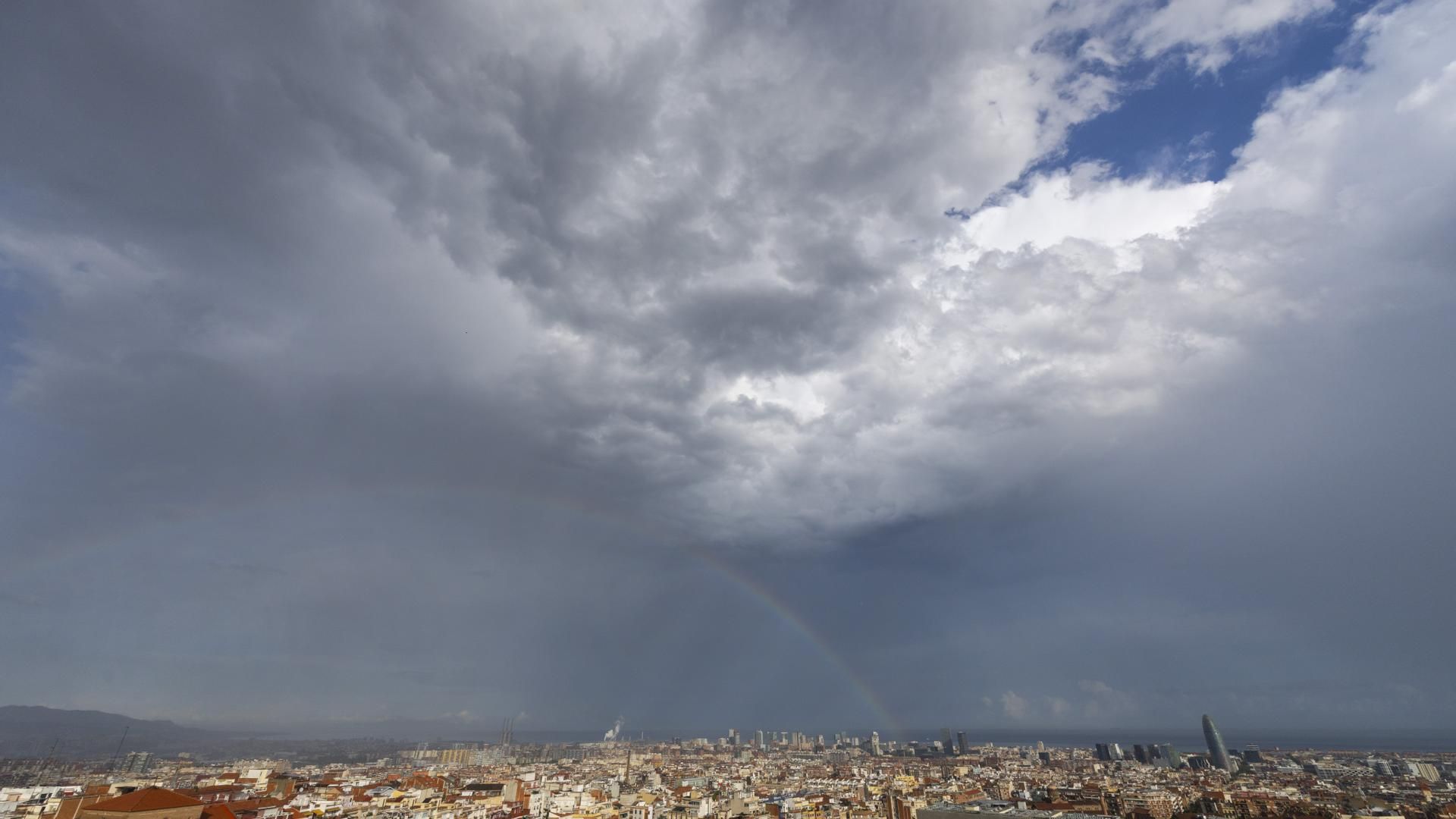 Luvias débiles en el norte