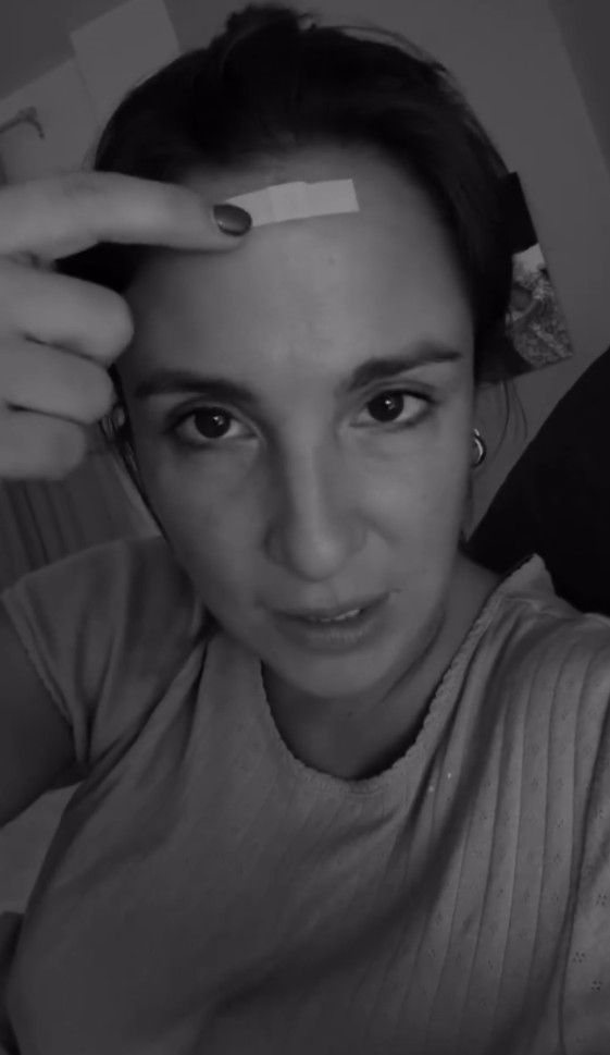 Marta Pombo sufre un accidente doméstico