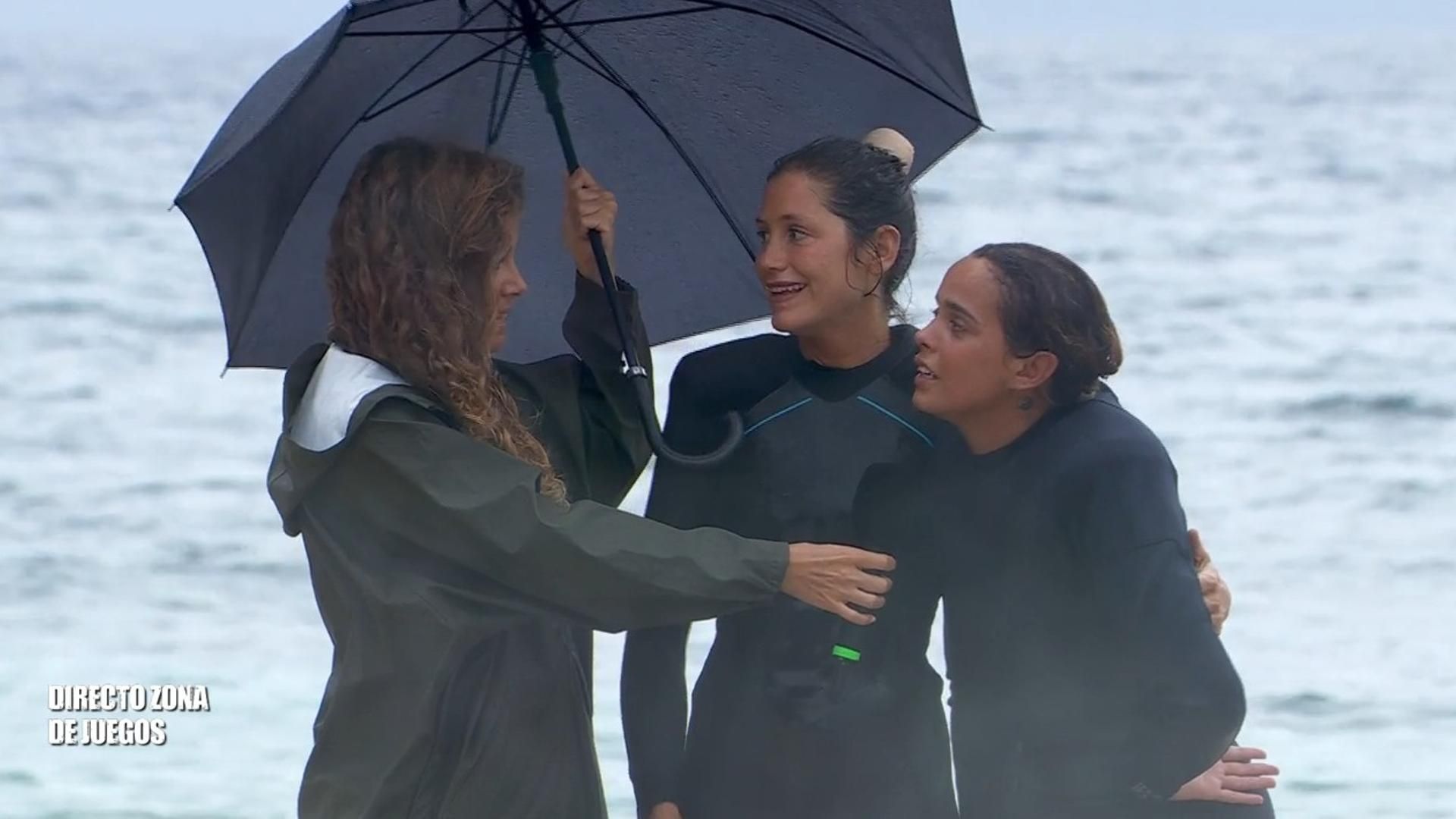 Miri y Gloria Camila, después de protagonizar la primera Noria Infernal de la segunda edición de 'Supervivientes All Stars'