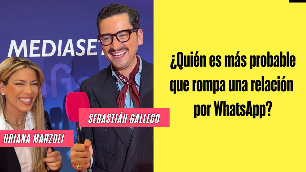 ¿Quién rompe por WhatsApp y quién llora antes por amor? Sebastián y Oriana lo tienen claro 'El loco amor' Exclusivo Web15/09/25