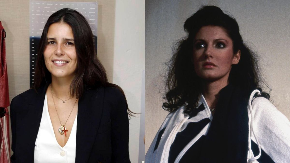 Tana Rivera le 'copia' a Carmina Ordoñez uno de sus looks más icónicos: la  foto