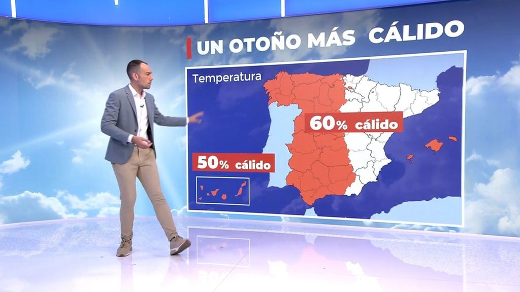 El otoño será cálido y poco lluvioso, después del verano más caluroso en 64 años