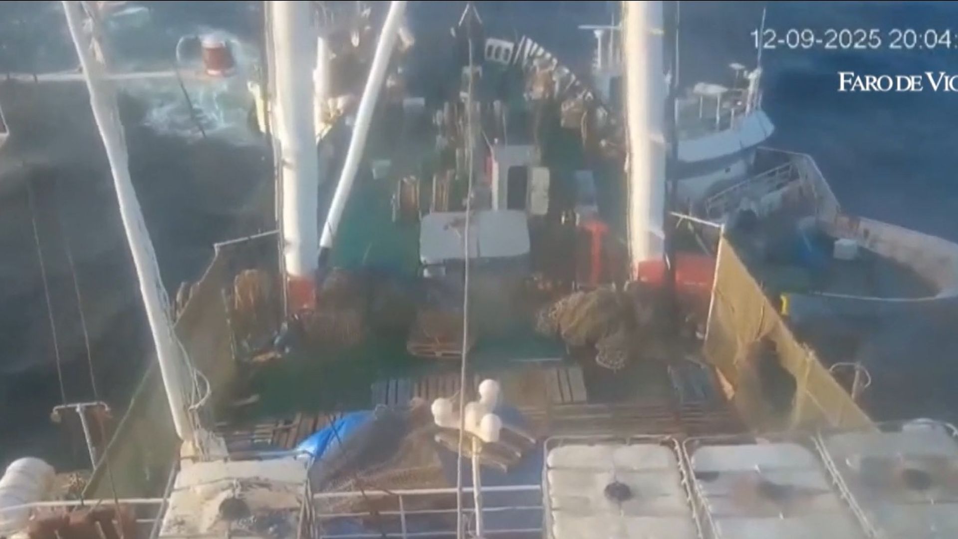 Así fue el abordaje del pesquero gallego 'Tafra 3'