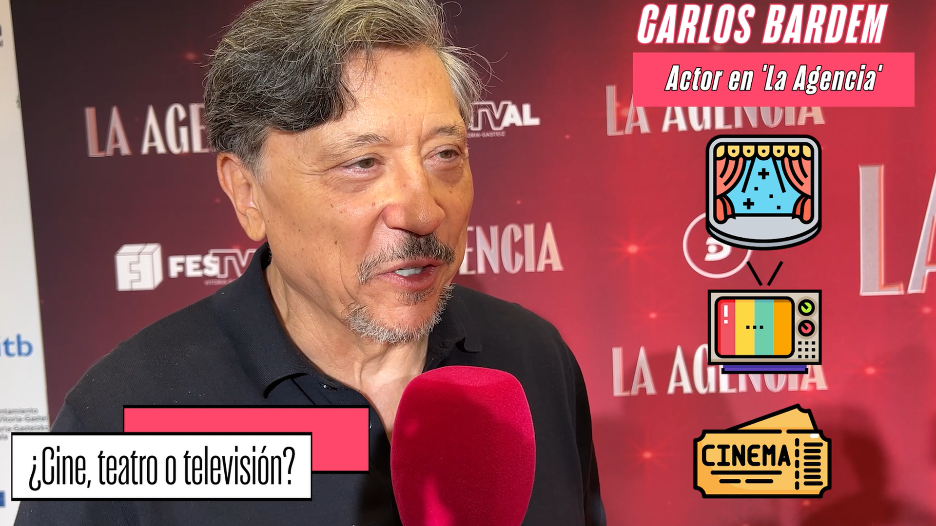 Carlos Bardem se enfrenta al test de 'La Agencia': "Complicado" 'La Agencia' Exclusivo Web 16/09/25