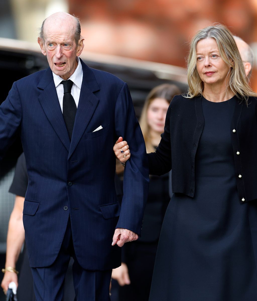 El príncipe Eduardo, duque de Kent, y su hija, Lady Helen Taylor