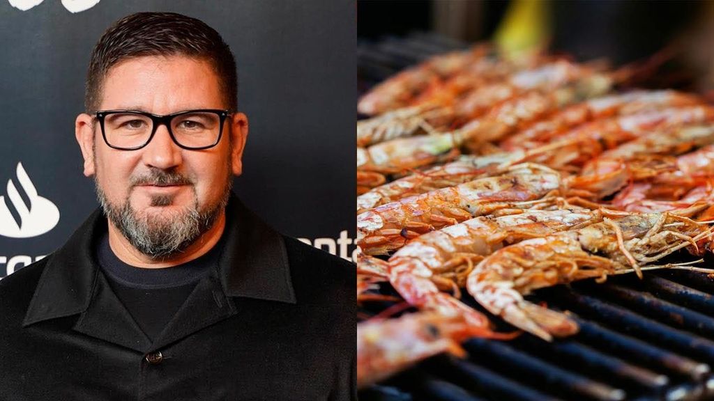 El truco del chef Dani García para hacer gambas a la plancha