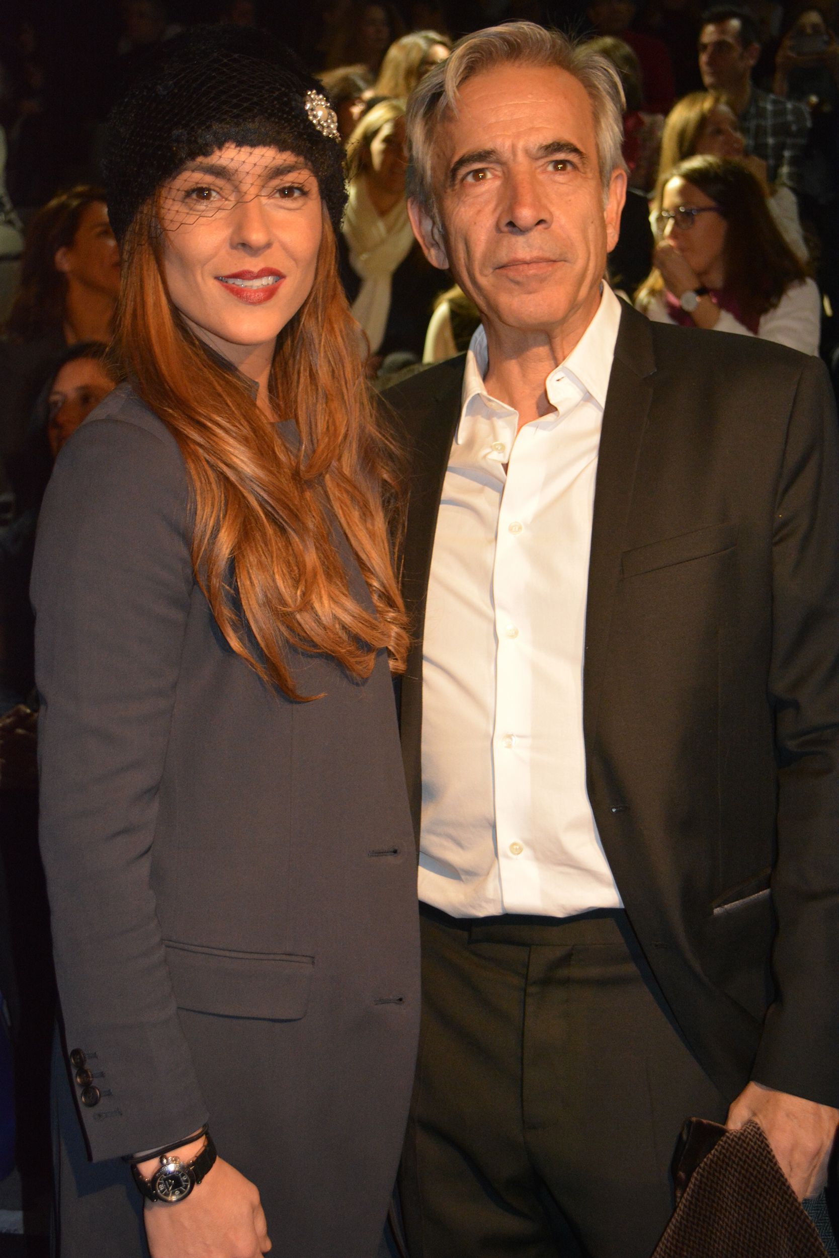 Imanol Arias e Irene Meritxell, en una imagen de 2015